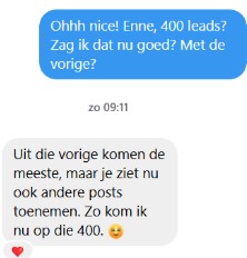 Reactie Ilse